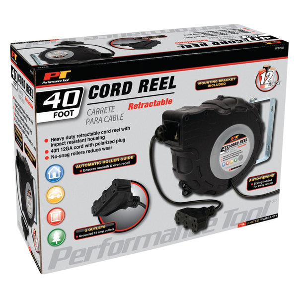 Performance Tool Extension Cord Reel (MPN: W2278)