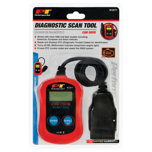 Performance Tool Diagnostic Scan Tool (MPN: W2977)