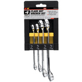 Performance Tool Flare Nut Wrench Set (MPN: W30430)