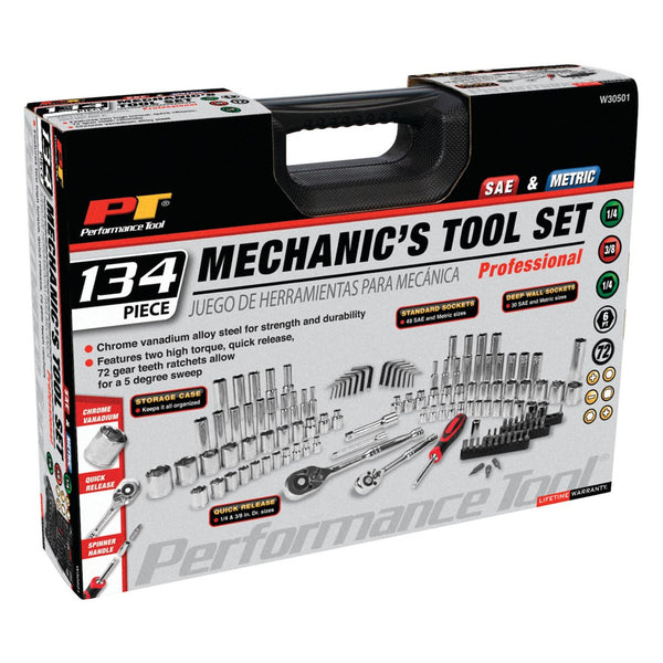 Performance Tool Mechanic Tool Set (MPN: W30501)
