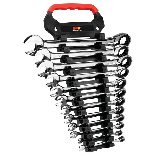 Performance Tool Ratcheting Combination Wrench Set (MPN: W30641)