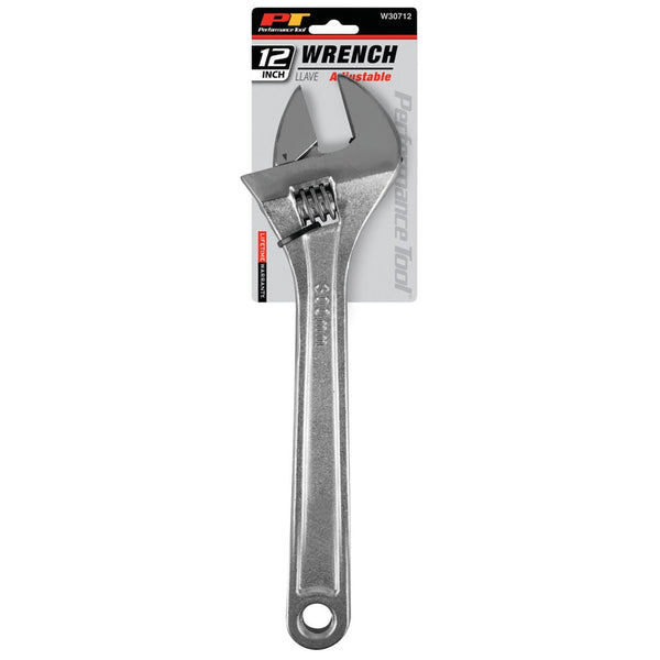 Performance Tool Adjustable Wrench (MPN: W30712)