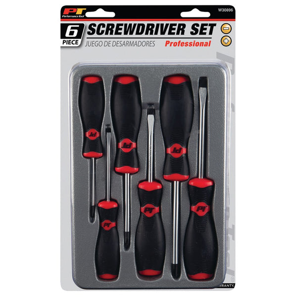 Performance Tool Professional Screwdriver Set (MPN: W30896)