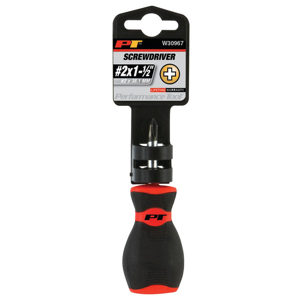 Performance Tool Stubby Screwdriver (MPN: W30967)