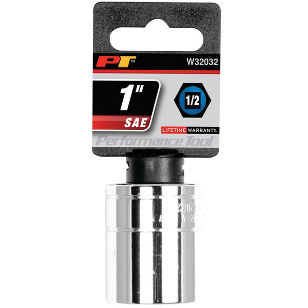 Performance Tool 1 Inch Standard Socket (MPN: W32032)