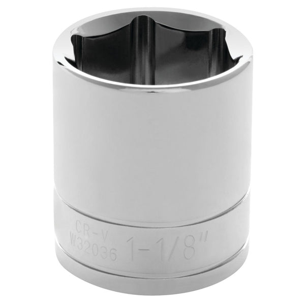 Performance Tool 1-1/8 Inch Drive Socket (MPN: W32036)