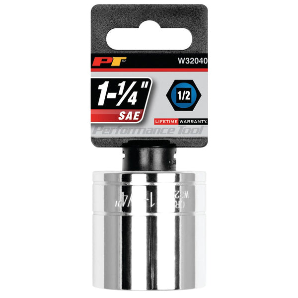 Performance Tool 1-1/4 Inch Drive Socket (MPN: W32040)