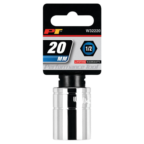 Performance Tool 20 Millimeter Socket (MPN: W32220)
