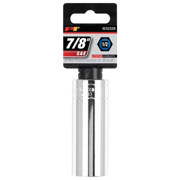 Performance Tool 7/8 Inch Deep Socket (MPN: W32328)