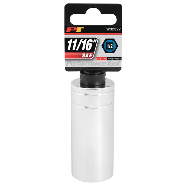 Performance Tool 1 Inch Deep Socket (MPN: W32332)