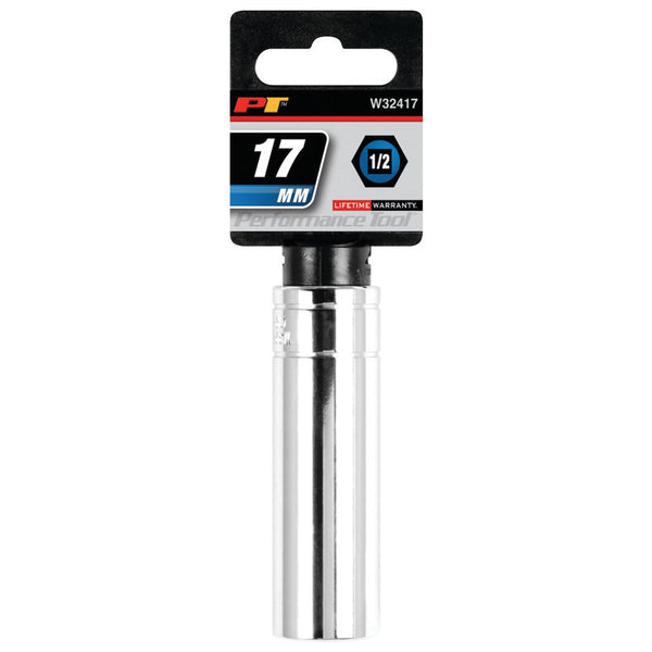 Performance Tool 17 Millimeter Deep Socket (MPN: W32417)