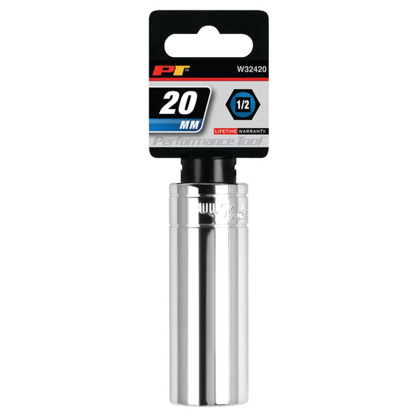 Performance Tool 20 Millimeter Deep Socket (MPN: W32420)