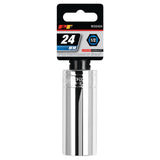 Performance Tool 24 Millimeter Deep Socket (MPN: W32424)