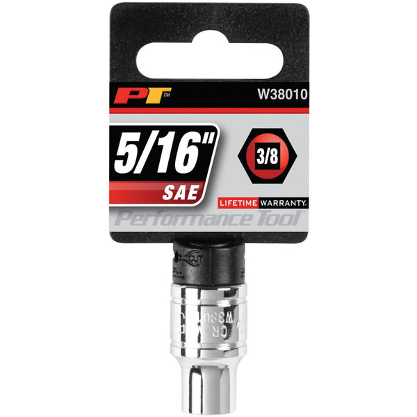 Performance Tool 3/8 Inch Drive Socket (MPN: W38010)