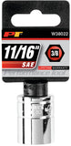 Performance Tool 3/8 Inch Drive Socket (MPN: W38022)