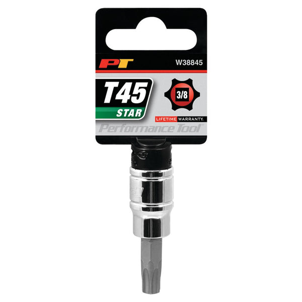Performance Tool Torx Bit T45 (MPN: W38845)