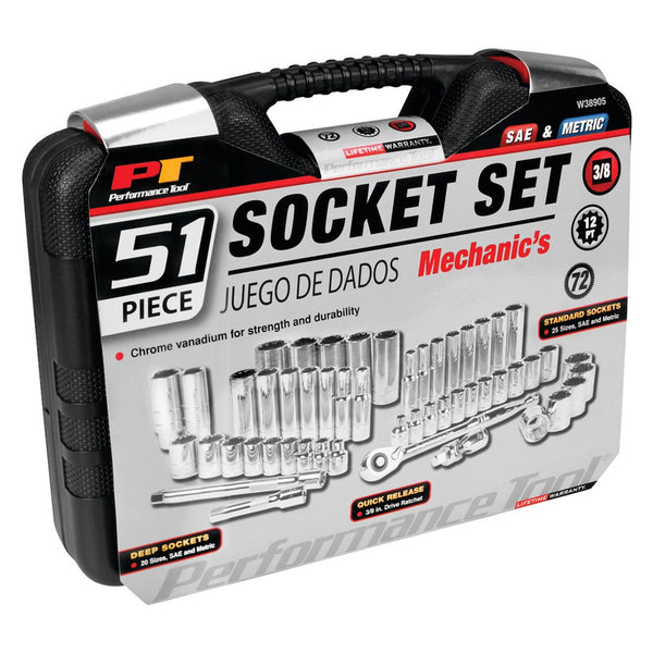 Wilmar Corporation Socket Set (MPN: W38905)