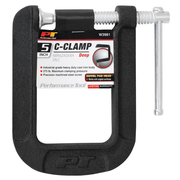 Performance Tool C Clamp (MPN: W3981)