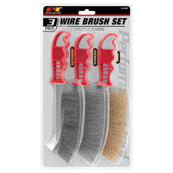 Performance Tool Wire Brush Set (MPN: W4990)