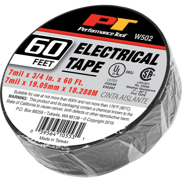 Performance Tool Electrical Tape (MPN: W502)