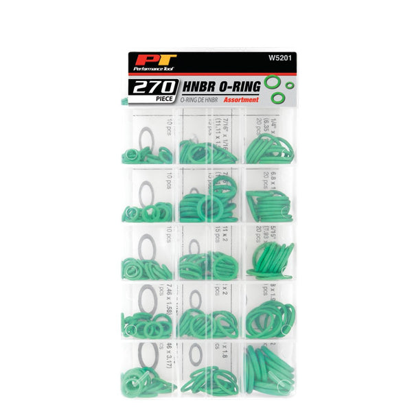 Performance Tool O-Ring Assortment (MPN: W5201)