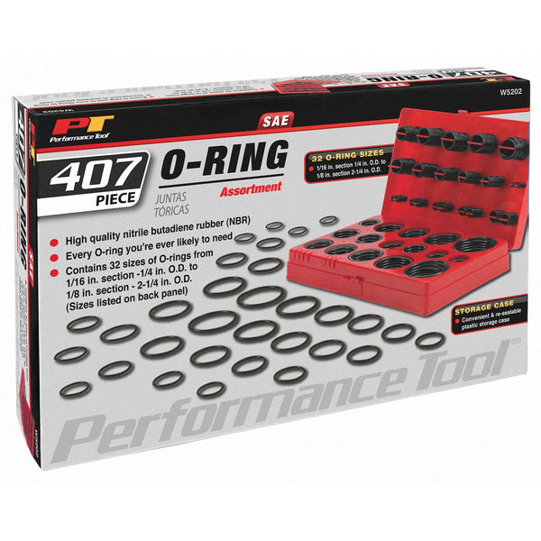 Performance Tool O-Ring Assortment (MPN: W5202)