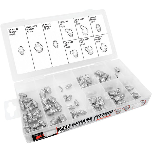 Performance Tool Grease Fitting Set (MPN: W5215)
