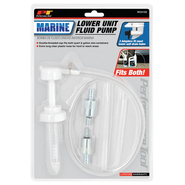Performance Tool Marine Lower Unit Fluid Pump (MPN: W54150)