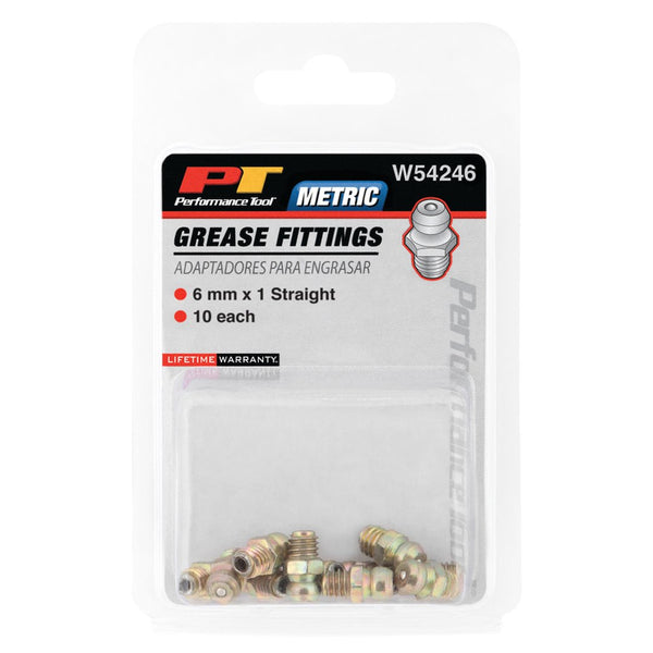 Performance Tool Grease Fitting Set (MPN: W54246)