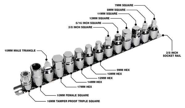 Performance Tool Socket Set (MPN: W54287)