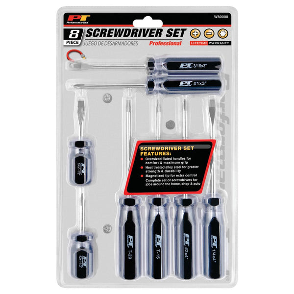 Performance Tool Screwdriver Set (MPN: W80008)