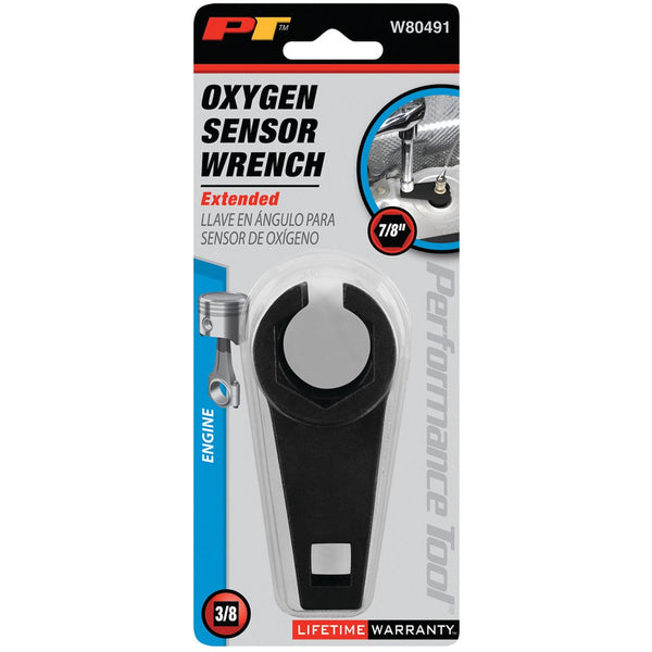 Performance Tool Offset Extended Oxygen Sensor Wrench (MPN: W80491)