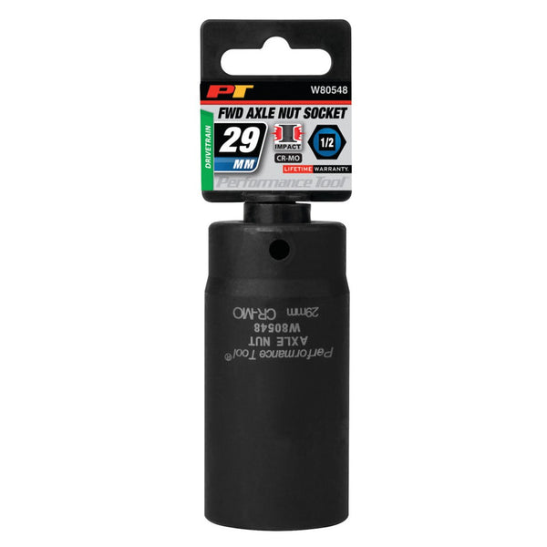 Performance Tool 29 Millimeter Axle Nut Socket (MPN: W80548)