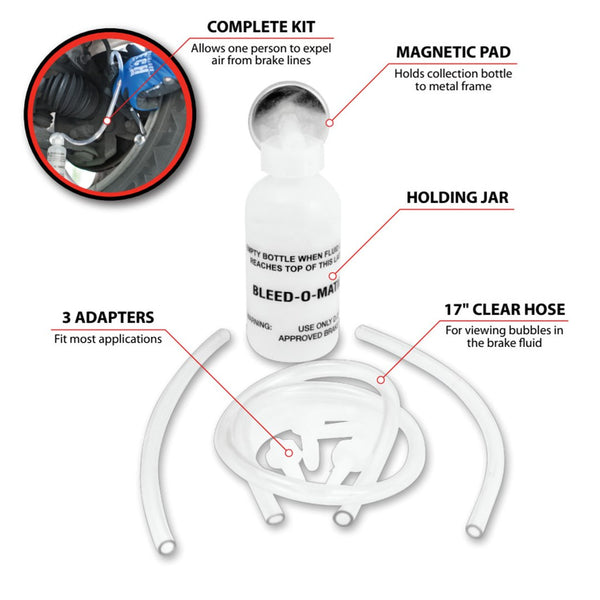 Performance Tool Brake Bleeder (MPN: W80625)