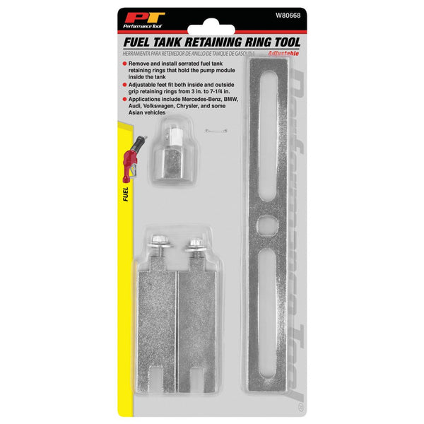 Performance Tool Fuel Tank Sending Unit Lock Ring Tool (MPN: W80668)