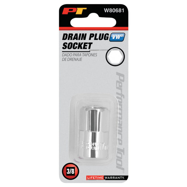 Performance Tool Drain Plug Socket (MPN: W80681)