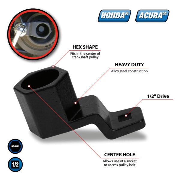 Performance Tool Crankshaft Pulley Tool (MPN: W83168)