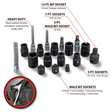 Performance Tool Socket Set (MPN: W86025)
