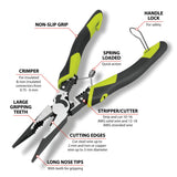 Performance Tool Multifunctional Long Nose Pliers (MPN: W86507)