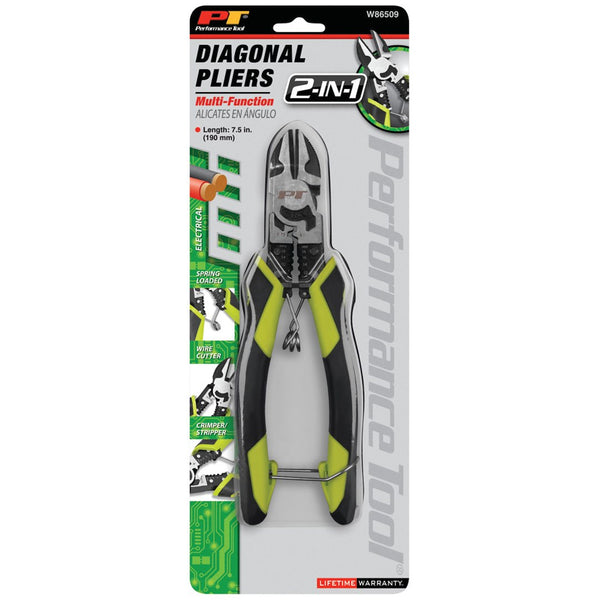 Performance Tool Multifunctional Diagonal Nose Pliers (MPN: W86509)