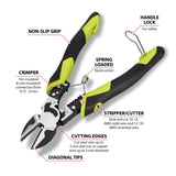 Performance Tool Multifunctional Diagonal Nose Pliers (MPN: W86509)
