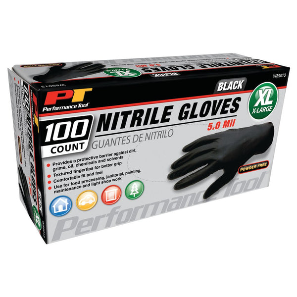 Performance Tool Disposable Nitrile Gloves (MPN: W89013)