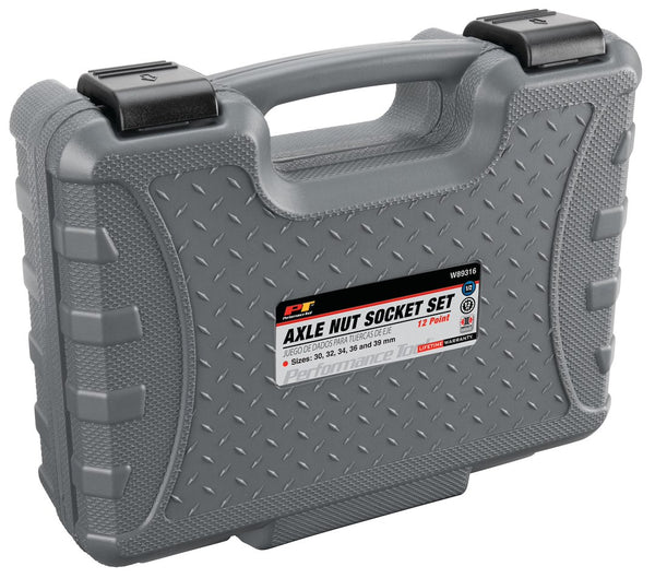 Performance Tool Metric Axle Nut Socket Set (MPN: W89316)