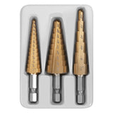 Performance Tool Step Drill Bit Set (MPN: W9003)