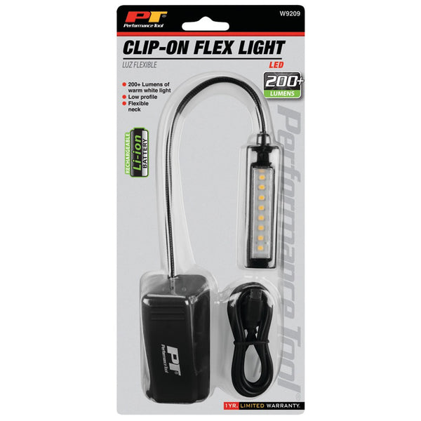 Performance Tool Clamp-On Clip Flex Light (MPN: W9209)