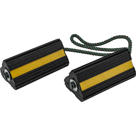 Buyers Products Rubber Wheel Chock Set (MPN: WC24483)