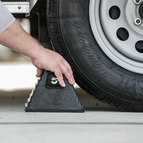 Buyers Products Heavy Duty Rubber Wheel Chock (MPN: WC6810L)