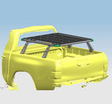 Black Horse Off Road Bed Cargo Rack Upright (MPN: WHPB4)