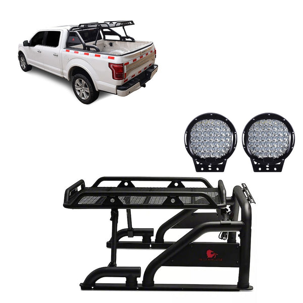 Black Horse Off Road Truck Bed Bar (MPN: WRB-001BK-PL69B)