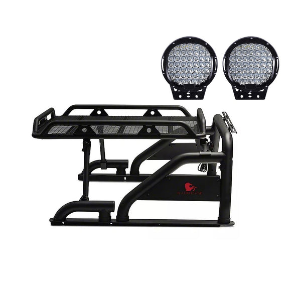 Black Horse Off Road Truck Bed Bar (MPN: WRB-001BK-PL69B)